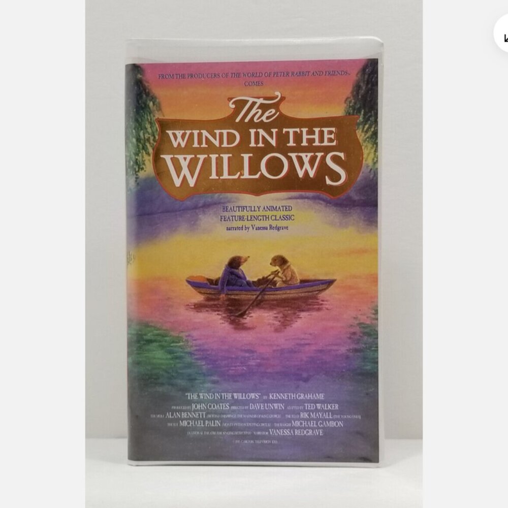 The Wind In The Willows (VHS, 1996) 6308E1M